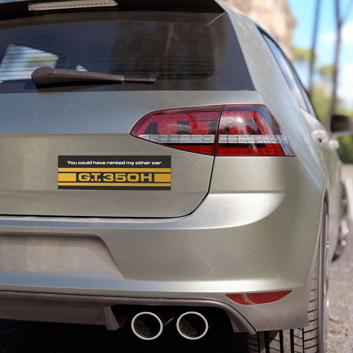 Car Magnet - "You Could Have Rented My Other Car" G.T.350H Racing Stripe