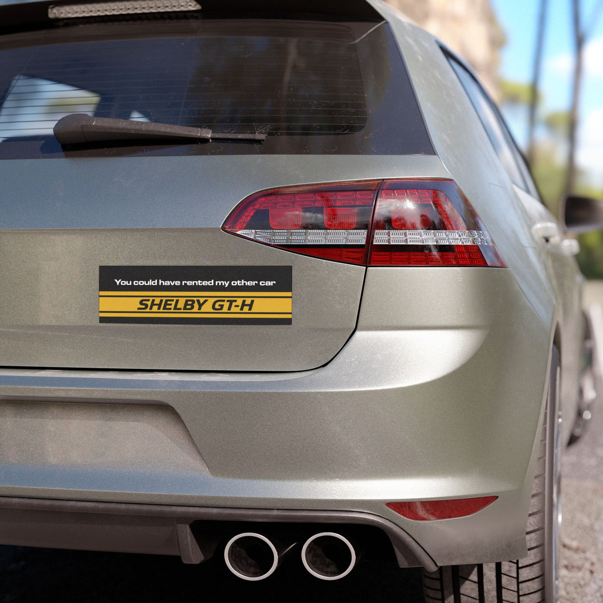 Car Magnet - "You Could Have Rented My Other Car" GT-H Racing Stripe