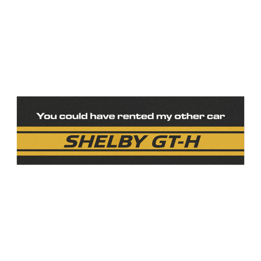Car Magnet - "You Could Have Rented My Other Car" GT-H Racing Stripe
