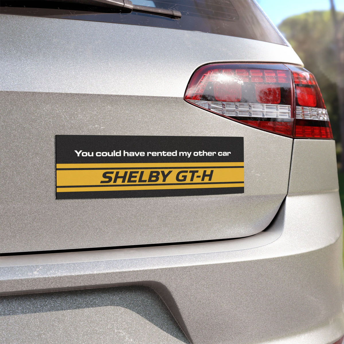 Car Magnet - "You Could Have Rented My Other Car" GT-H Racing Stripe